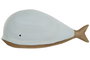 DKD Home Decor Figura Ballena Paulownia Azul Celeste Blanco 23 x 10 x 7.5 cm (2 Unidades)