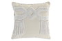 DKD Home Decor Cojín de Poliéster 45x45 cm Crudo Pack de 2