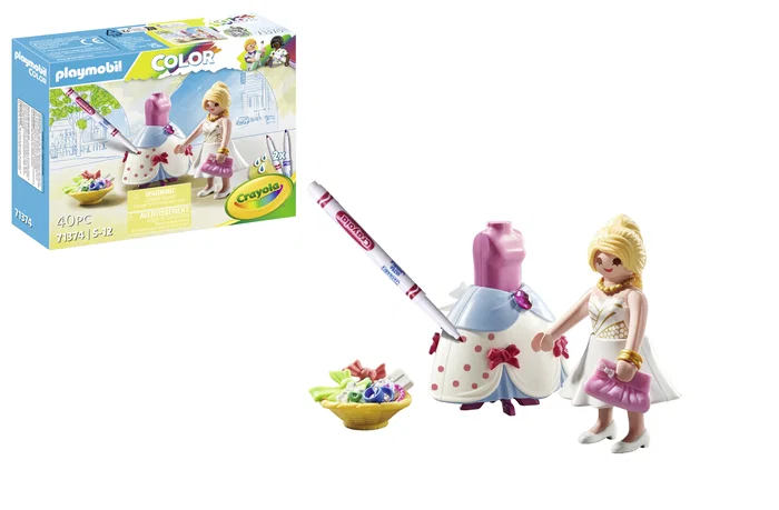 Playmobil Diseñadora de Moda Color con Accesorios