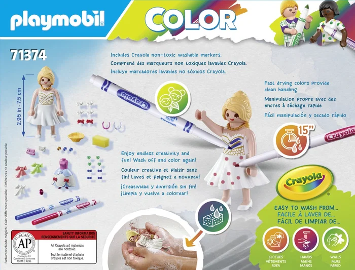 Playmobil Diseñadora de Moda Color con Accesorios