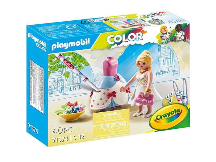 Playmobil Diseñadora de Moda Color con Accesorios