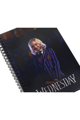 Enid Libreta Espiral Efecto 3D A5 Wednesday