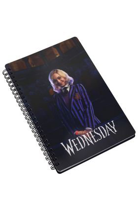 Enid Libreta Espiral Efecto 3D A5 Wednesday