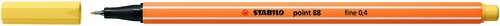 STABILO Point 88 Rotulador de Fibra Amarillo Claro (Set de 10) STABILO Point 88 Rotulador de Fibra Amarillo Claro (Set de 10)