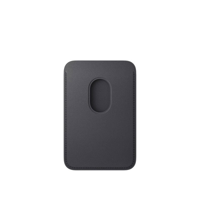 Apple Cartera de tejido fino con MagSafe, Negro