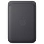 Apple Cartera de tejido fino con MagSafe, Negro