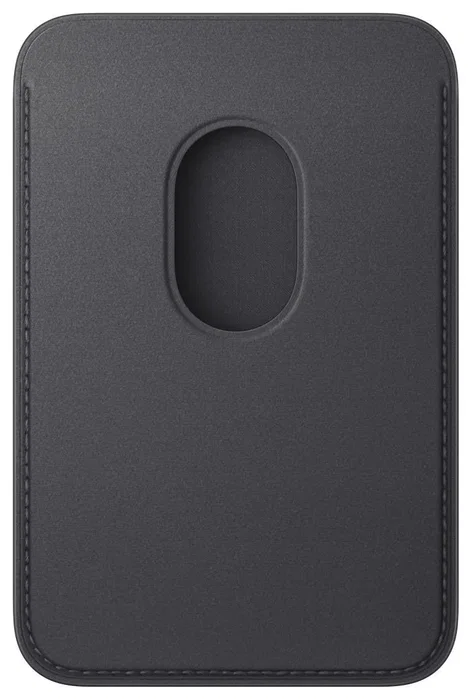 Apple Cartera de tejido fino con MagSafe, Negro