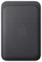 Apple Cartera de tejido fino con MagSafe, Negro