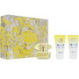 Versace Yellow Diamond Eau de Toilette Estuche CoFraje Regalo - Perfume Femenino Floral 50 ml + Gel Ducha + Loción Corporal (3 Piezas)