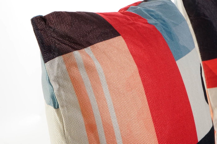 DKD Home Decor Cojín Poliéster Moderno Multicolor Surtido de 2