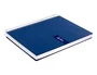 Liderpapel Cuaderno Espiral Crafty A4 80 Hojas 90g Cuadro 4mm Azul Marino