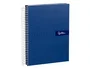 Liderpapel Cuaderno Espiral Crafty A4 80 Hojas 90g Cuadro 4mm Azul Marino