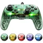 PDP Controlador Prismatic Afterglow con Cable para Nintendo Switch con Iluminación LED y Conector de Audio 3.5mm