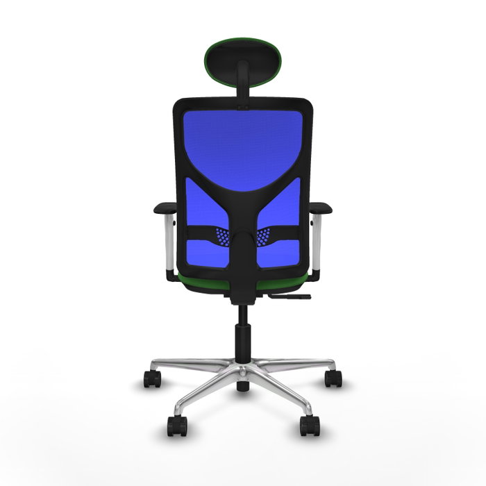 PIQUERAS Y CRESPO Silla de oficina Motilla con mecanismo Sincro, Verde y Azul PIQUERAS Y CRESPO Silla de oficina Motilla con mecanismo Sincro, Verde y Azul