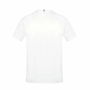 Camiseta de Manga Corta Infantil Le coq sportif Ess N°1 Enfant New Blanco