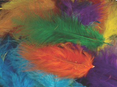 Plumas Collage Niefenver Bolsa 120 Ud (10 Colores Surtidos) Plumas Collage Niefenver Bolsa 120 Ud (10 Colores Surtidos)