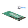 DeLOCK 62864 Convertidor U.2 SFF-8639 NVMe / SATA 22 Pin a M.2 Key M