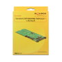 DeLOCK 62864 Convertidor U.2 SFF-8639 NVMe / SATA 22 Pin a M.2 Key M