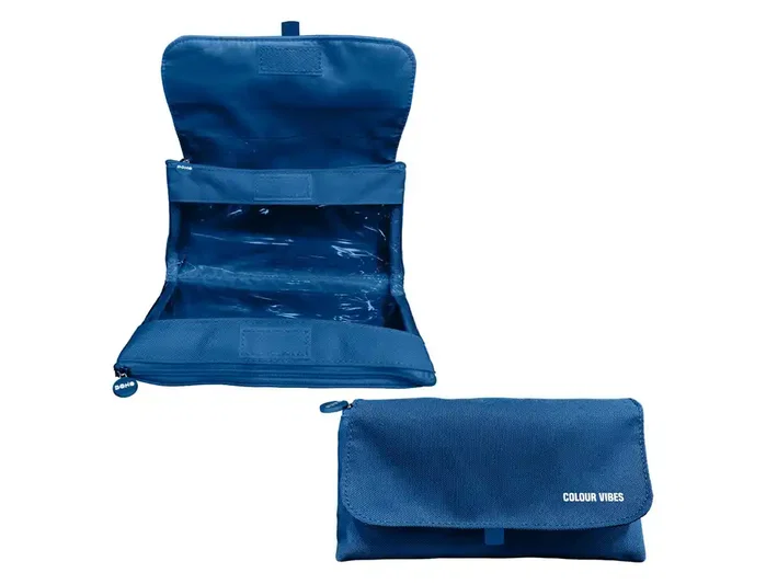 Dohe Portatodo Colour Vibes Doble con Solapa Azul Dohe Portatodo Colour Vibes Doble con Solapa Azul