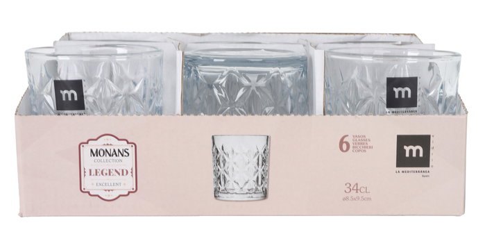 La Mediterranea Vaso Monans Legend 34cl MD