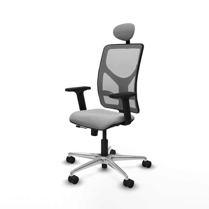PIQUERAS Y CRESPO Silla de oficina Motilla con mecanismo Sincro/Traslack Gris PIQUERAS Y CRESPO Silla de oficina Motilla con mecanismo Sincro/Traslack Gris