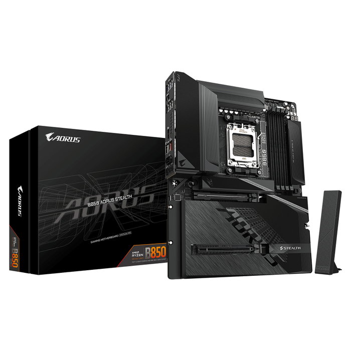 Gigabyte B850 AORUS STEALTH ATX AM5 DDR5 Gigabyte B850 AORUS STEALTH ATX AM5 DDR5