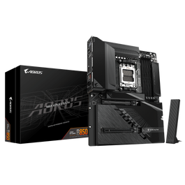 Gigabyte B850 Aorus Stealth AM5 Placa Base ATX - AMD Ryzen 7000/8000/9000, DDR5 8200MHz (OC), 4x M.2, Wi-Fi 7, 5GbE LAN, USB 3.2 Gen 2, HDMI 2.1 - Ref: 9MB85STL-00-G10