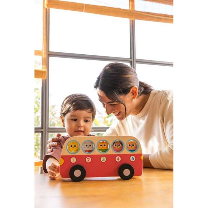 Diset Juego Goula 1 to 5 Bus de madera Diset Juego Goula 1 to 5 Bus de madera