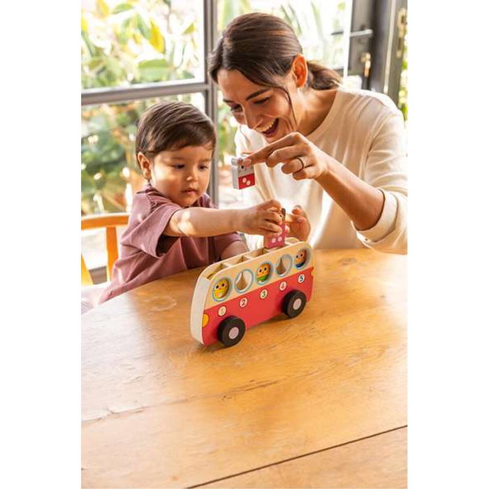 Diset Juego Goula 1 to 5 Bus de madera Diset Juego Goula 1 to 5 Bus de madera