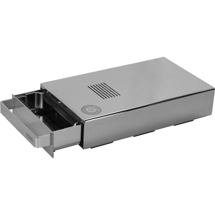 Eureka Mignon Handle Drawer con mango de acero inoxidable Eureka Mignon Handle Drawer con mango de acero inoxidable