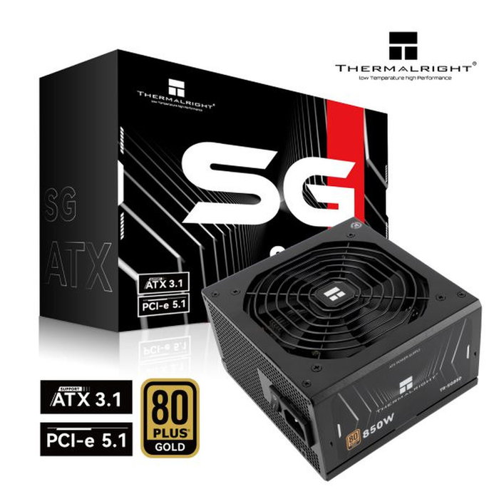 Thermalright SG850 Fuente de alimentación modular 80+ Gold Negra