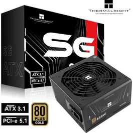 Thermalright SG850 Fuente de Alimentación Modular para PC 80+ Gold Negra