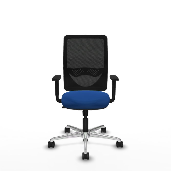 PIQUERAS Y CRESPO Silla de oficina Zulema con mecanismo Sincro, Azul y Negro PIQUERAS Y CRESPO Silla de oficina Zulema con mecanismo Sincro, Azul y Negro