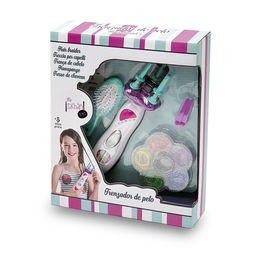 Tachan Trenzador De Pelo Con Accesorios Para El Cabello, Gomas, Pinzas Y Cepillo Para Niños +5 Años