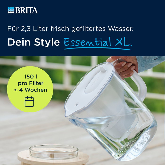 Brita Style Essential XL Blue con MAXTRA PRO Pure Performance