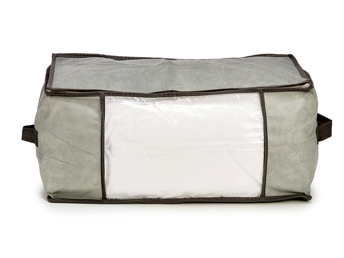 Kipit Caja Guarda Ropa Gris 45x30x20 cm (Set de 36)