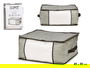 Kipit Caja Guarda Ropa Gris 45x30x20 cm (Set de 36)