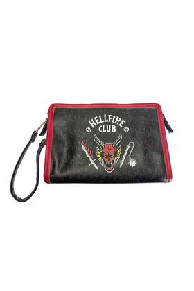 CERDÁ Neceser Stranger Things Hellfire Club Negro