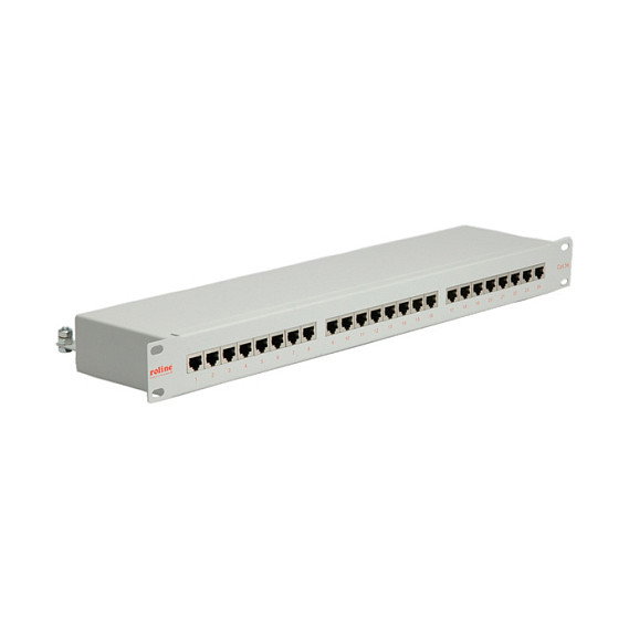 ROLINE Patchpanel 24 Puertos Cat5e 1U 19'' Gris ROLINE Patchpanel 24 Puertos Cat5e 1U 19'' Gris
