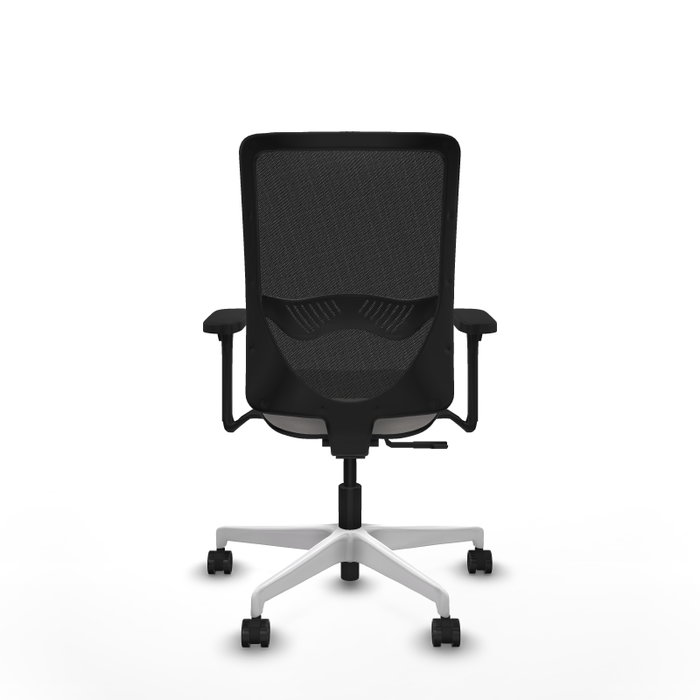 PIQUERAS Y CRESPO Silla de oficina Zulema con mecanismo Sincro, Blanco y Negro PIQUERAS Y CRESPO Silla de oficina Zulema con mecanismo Sincro, Blanco y Negro