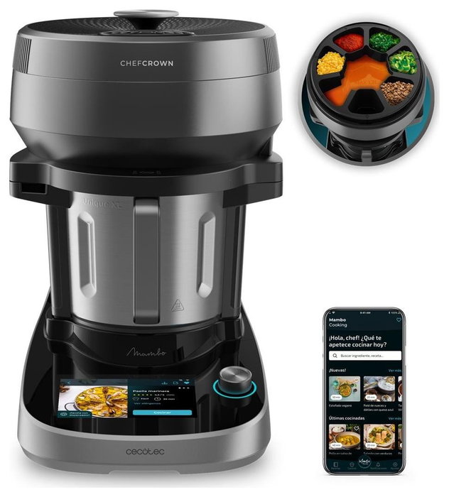 Cecotec Mambo CooKing Unique 2200 W Negro