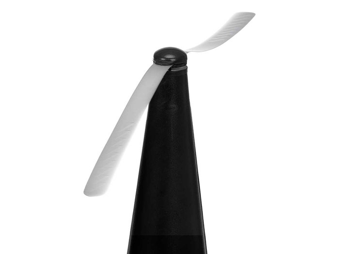 Ibergarden Espantamoscas Eléctrico y Moscas Cónico Negro, 39x24.5x8 cm, Funciona con 2 Pilas AA (No Incluidas) (Set de 12)