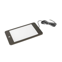 HERRAJES ALK Lámpara Paneled PIR 5W LED 4000K Acabado Mocca o Negro Sensor PIR