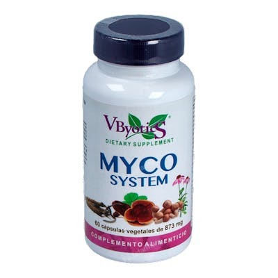 VBYOTICS Myco System 60 Cápsulas - Fórmula para el Mantenimiento del Sistema Inmunitario VBYOTICS Myco System 60 Cápsulas - Fórmula para el Mantenimiento del Sistema Inmunitario