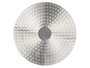 KINVARA Paellera de Inducción Aluminio 39 cm Negra con Asas Rojas