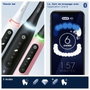 Oral-B iO 5 Pack de 2, cepillos de dientes eléctricos en blanco y negro