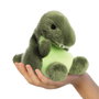 Palm Pals Peluche T-Rex Dinosaurio de Tela Suave, 13 cm, Juguete de Colección con Certificado CE, Fabricado por APEX D. NAWALRAI S.L.