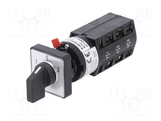 SCHNEIDER ELECTRIC Interruptor de leva 10A 3 posiciones 1-0-2 SCHNEIDER ELECTRIC Interruptor de leva 10A 3 posiciones 1-0-2