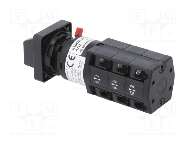 SCHNEIDER ELECTRIC Interruptor de leva 10A 3 posiciones 1-0-2 SCHNEIDER ELECTRIC Interruptor de leva 10A 3 posiciones 1-0-2