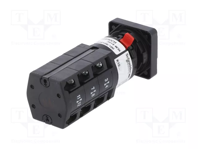 SCHNEIDER ELECTRIC Interruptor de leva 10A 3 posiciones 1-0-2 SCHNEIDER ELECTRIC Interruptor de leva 10A 3 posiciones 1-0-2